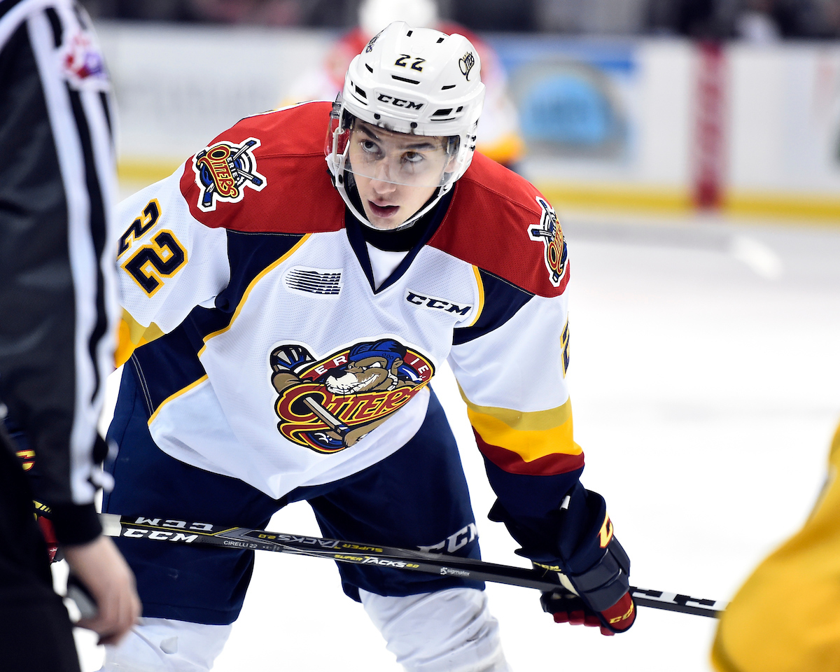 Firebirds' Kole Sherwood named Pioneer Energy OHL Player of the