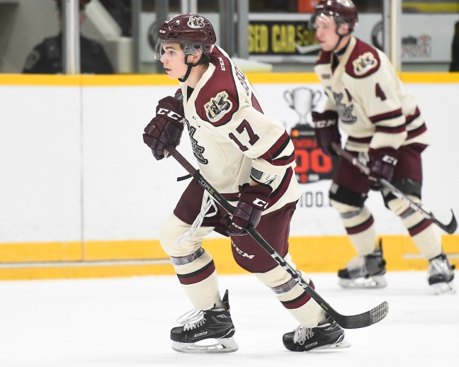 Pavel Gogolev of the Peterborough Petes. Photo by Aaron Bell/OHL Images